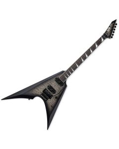 ESP LTD Arrow-1000 QM Guitar Charcoal Burst Satin B-Stock sku number LARROW1000QMCHBS-B