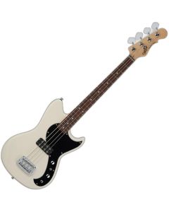 G&L Tribute Fallout Short Scale Bass Olympic White sku number TI-FLB-111R56R20