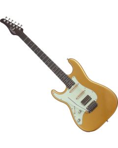 Schecter Nick Johnston Traditional HSS 10th Anniversary LH guitar in Atomic Saffron sku number SCHECTER1157