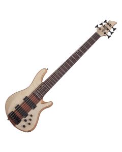Schecter Charles Berthoud CB-6 bass in Natural Satin sku number SCHECTER2875