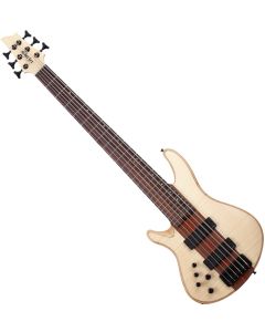 Schecter Charles Berthoud CB-6 LH bass in Natural Satin sku number SCHECTER2876