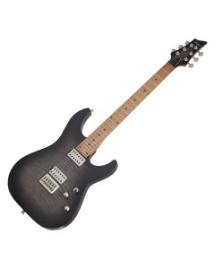Schecter C-1 Standard Plus guitar in Transparent Black Burst sku number SCHECTER3936
