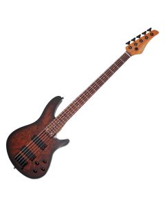 Schecter C-5 Standard bass in Tobacco Burl sku number SCHECTER3972