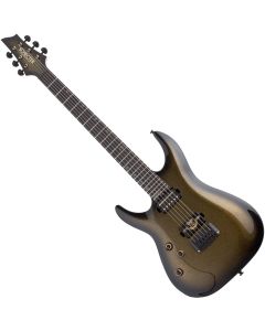 Schecter C-1 50th Anniversary LH guitar in Gold Burst sku number SCHECTER4139