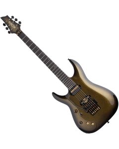 Schecter C-1 FR-S 50th Anniversary LH guitar in 50th Gold Burst sku number SCHECTER4141