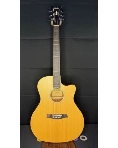 Schecter Grand Auditorium Acoustic acoustic in Deluxe Natural Satin B-stock sku number SCHECTER4620