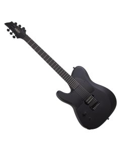 Schecter PT Black Ops LH guitar in Satin Black Open Pore sku number SCHECTER623