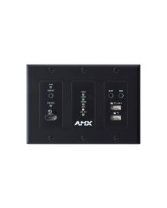 AMX NMX-DEC-N2625D-WP-NA AMX N2625D Decoder Wall Plate w/ Dante, Decora Style sku number AMX-N26D013