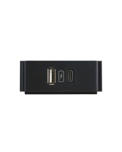 AMX HPX-USBC-US65 USB-C Power Module for Hydraport, US outlet 65W sku number AMX-UHMF01C