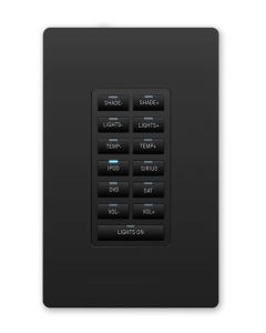 AMX MET-13E-BL Metreau Keypad 13-button BLACK sku number FG5793-02-BL