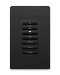 AMX MET-7E-BL Metreau Keypad 7-button BLACK sku number FG5793-03-BL