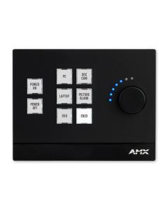 AMX MKP-108L-WH Massio Keypad 8-button WHITE sku number FG5793-08L-W