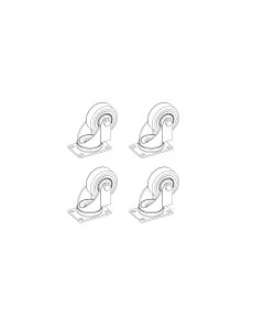 JBL ACK1 Accessory Caster Kit sku number JBL-P3291MX