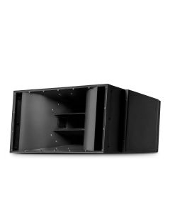 JBL VLA-C265-BK Two-way horn-loaded line array system. 65° horizontal coverage. Black sku number VLA-C265-BK