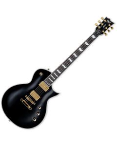 ESP LTD Deluxe EC-1000 Fluence Black Guitar B-Stock sku number LEC1000BLKF-B
