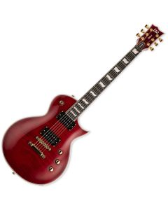 ESP LTD EC-1000T CTM Guitar See Thru Black Cherry B-Stock sku number LEC1000TCTMFMSTBC-B