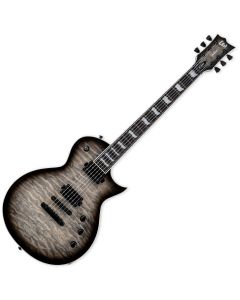 ESP LTD EC-1000T CTM Guitar Charcoal Burst B-Stock sku number LEC1000TCTMQMCHB-B