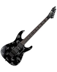 ESP LTD KH-DEMONOLOGY Kirk Hammett Signature Guitar With Tombstone Case B-Stock sku number LKHDEMON-B