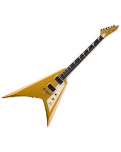 ESP LTD KH-V Kirk Hammett Signature Guitar Metallic Gold B-Stock sku number LKHVMGO-B