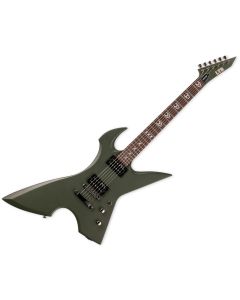 ESP LTD MAX-200-RPR Max Cavalera Guitar Military Green Satin B-Stock sku number LMAX200RPRMGS-B
