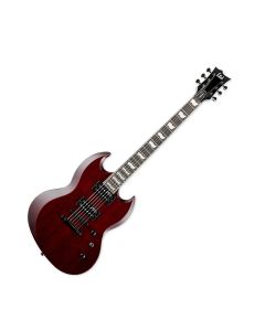 ESP LTD Viper-256 Guitar in See-Thru Black Cherry Finish B-Stock sku number LVIPER256STBC-B