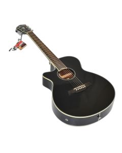Ibanez AEG10LIIBK Classical Acoustic Lefty Guitar Black B-Stock 0083 sku number AEG10LIIBK-B0083