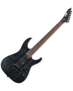 ESP LTD M-200FM Electric Guitar See Thru Black B-Stock sku number LM200FMSTBLK-B