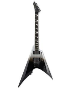 ESP E-II Arrow Black Silver Fade Electric Guitar w/Case B-Stock sku number EIIARROWBLKSFD-B