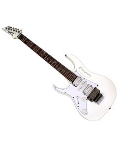Ibanez Signature Steve Vai JEMJRL Left-Handed Electric Guitar White B-Stock 6331 sku number JEMJRLWH-B6331