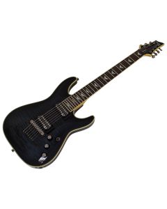 Schecter Omen Extreme-7 guitar in See-Thru Black B-Stock 0098 sku number SCHECTER2007-B0098