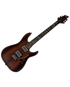 Schecter C-1 Exotic Ebony guitar in Natural Satin B-Stock 0308 sku number SCHECTER3337-B0308