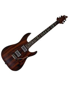 Schecter C-1 Exotic Ebony guitar in Natural Satin B-Stock 0351 sku number SCHECTER3337-B0351