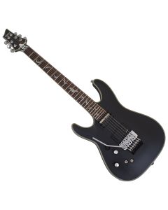 Schecter Damien Platinum-6 FR S LH guitar in Satin Black B-Stock 0373 sku number SCHECTER1190-B0373