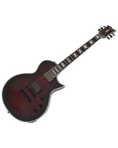 ESP E-II Eclipse QM STBCSB See Through Black Cherry Sunburst Quilted B-Stock 8691 sku number EIIECQMSTBCSB-B8691