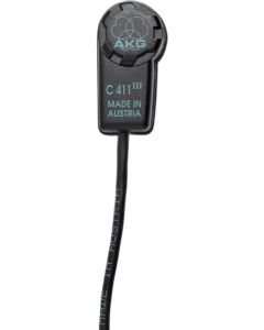 AKG C411 PP High-Performance Miniature Condenser Vibration Pickup sku number 2571H00040