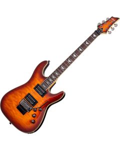 Schecter Omen Extreme-FR guitar in Vintage Sunburst sku number SCHECTER2029