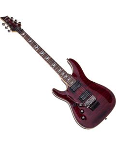 Schecter Omen Extreme-FR LH guitar in Black Cherry sku number SCHECTER2010
