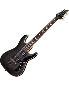 Schecter Omen Extreme-7 guitar in See-Thru Black sku number SCHECTER2007