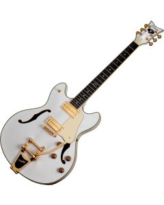 Schecter Robin Zander Corsair guitar in Gloss White sku number SCHECTER2242
