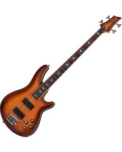 Schecter Omen Extreme-4 bass in Vintage Sunburst sku number SCHECTER2048