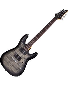 Schecter C-6 Plus guitar in Charcoal Burst sku number SCHECTER446