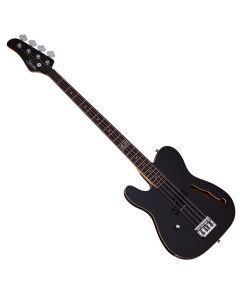Schecter dUg Pinnick Baron-H Bass LH bass in Gloss Black sku number SCHECTER263