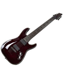 Schecter Hellraiser C-7 guitar in Black Cherry sku number SCHECTER1792