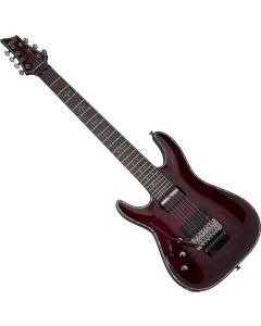 Schecter Hellraiser C-7 FR S LH guitar in Black Cherry sku number SCHECTER1833