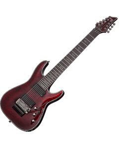 Schecter Hellraiser C-8 FR guitar in Black Cherry sku number SCHECTER1824