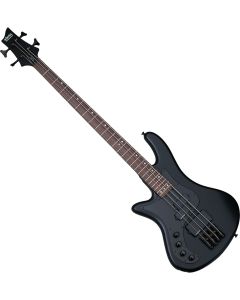 Schecter Stiletto Stealth-4 LH bass in Satin Black sku number SCHECTER2526
