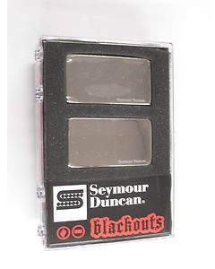 Seymour Duncan AHB-1S Original Blackouts Neck/Bridge Pickup Set Nickel Cover sku number 11106-32-Nc