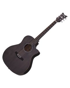 Schecter Deluxe Acoustic acoustic in Satin See Thru Black sku number SCHECTER3716
