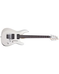 Schecter C-6 FR Deluxe guitar in Satin White sku number SCHECTER435