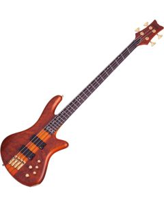 Schecter Stiletto Studio-4 FF Electric Bass Honey Satin sku number SCHECTER2793